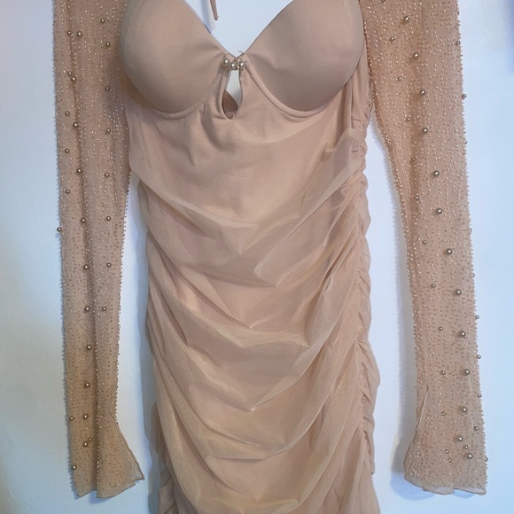 Glamorous long sleeve mini dress oh Polly - Picture 5 of 5